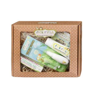 Dětský set První zoubky - Sonický zubní kartáček, přírodní gel a zubní pasta na první zoubky