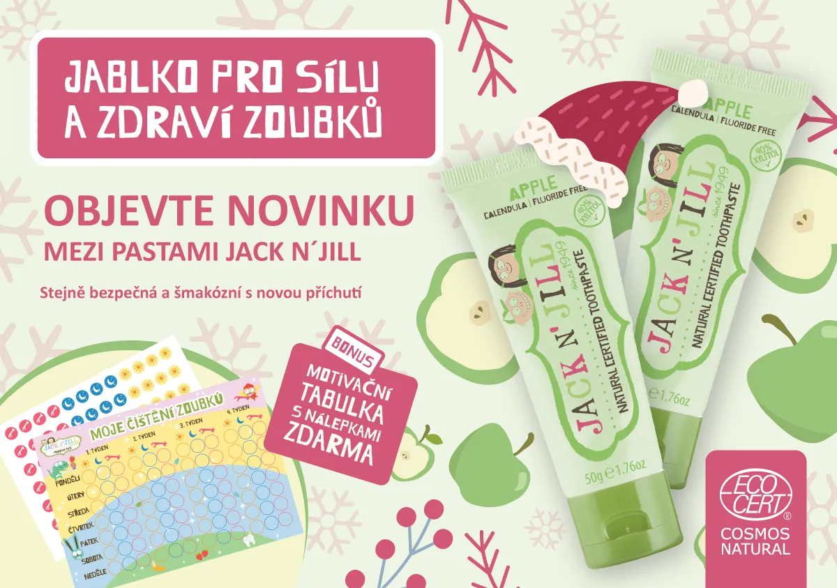 detska-pasta-prichut-jablko-darek-motivacni-tabulka-jack-njill